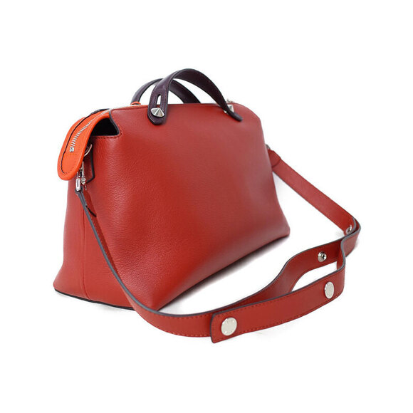 Fendi By the Way Bag Leather Shoulder Bag Black - Picture 2 of 9